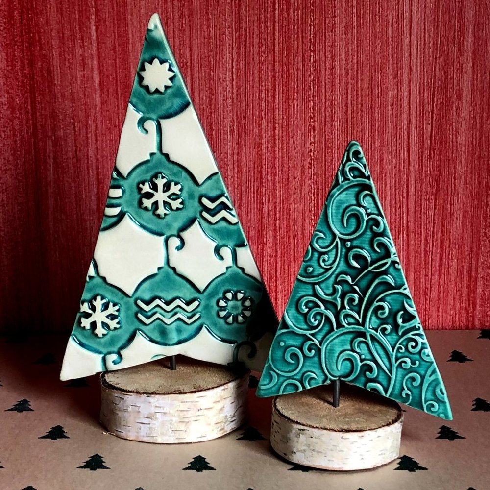 * SOLD *   "Jingle Bell" SALE!  Pine Trees